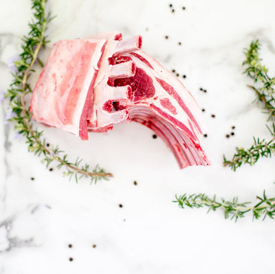 Local Grass Fed Rack of Lamb (small) - 350g (4 points)