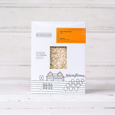Local fresh rolled oats from Brushwoods at Your Food Collective