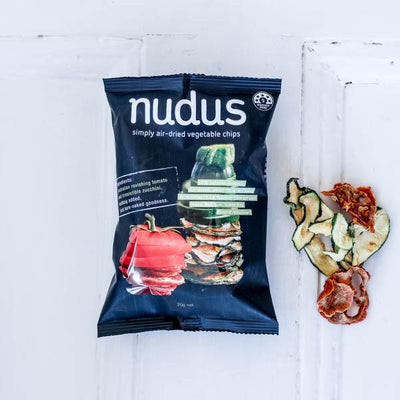 Local Zucchini and Tomato Vegetable Chips - 20g