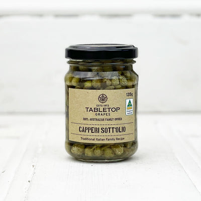 Local Capers in Olive Oil - 135g